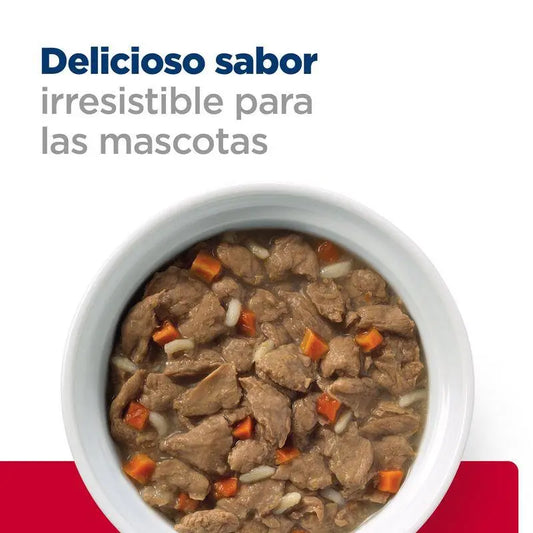 Hill'S Canine I/D Stress Mini Estofado con Sabor A Pollo y Verduras 156 g