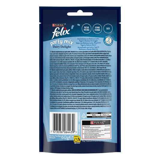 Felix Party Mix Delicias de Leche 60 g