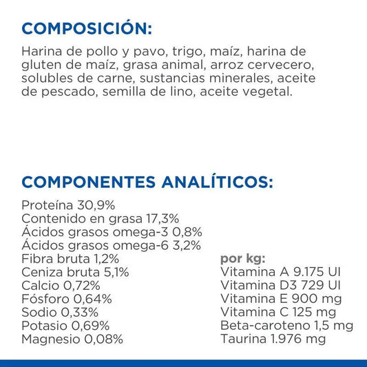 Hill'S Sp Feline Senior 11+ Pollo 1.5 kg
