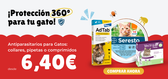 Antiparasitarios para gatos al mejor precio online
