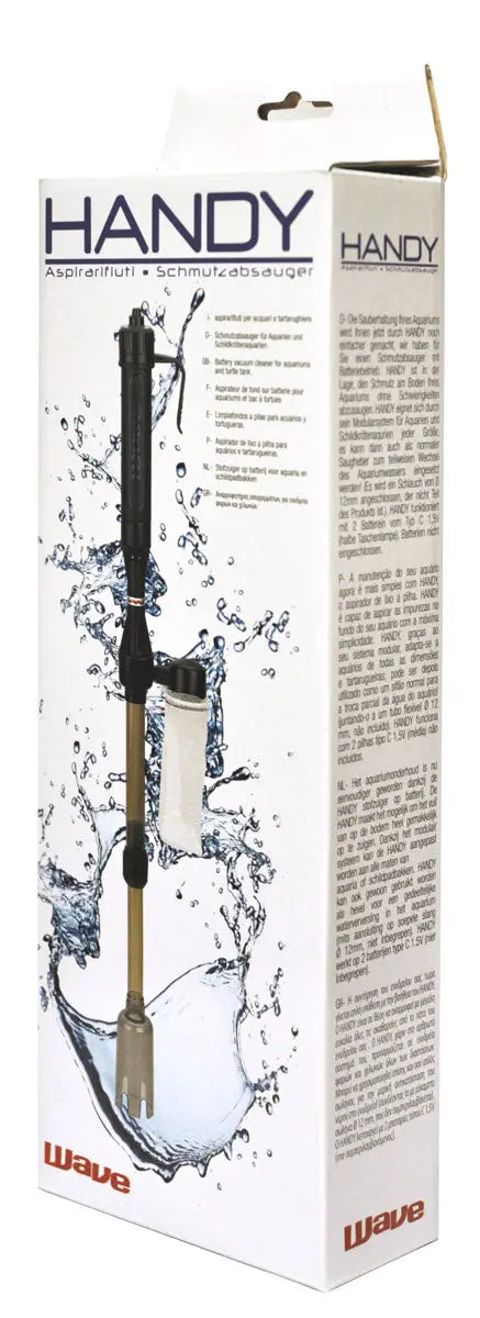 Limpia Fondos Aspirador A Pilas Acuarios Handy Wave
