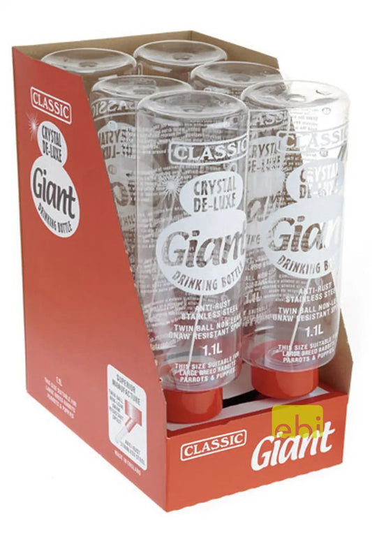 Bebedero Roedores Plástico Cristal