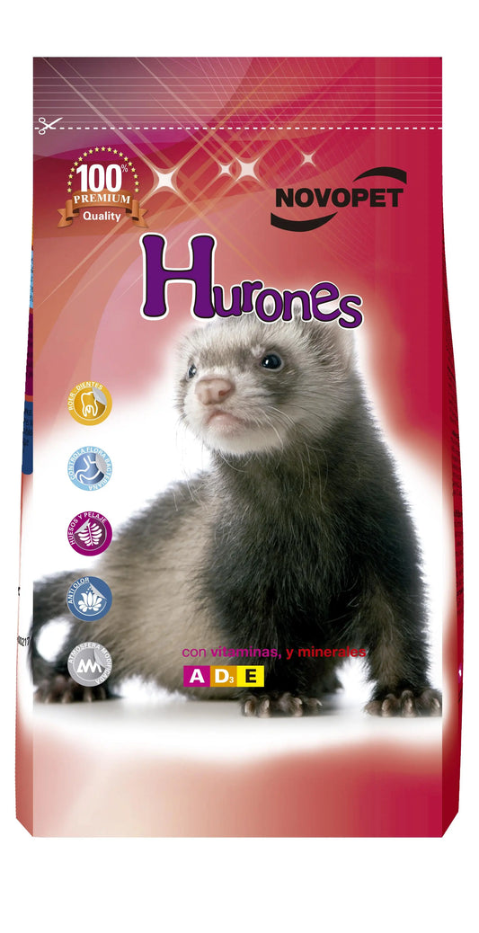 Alimento Hurones 700 g Novopet