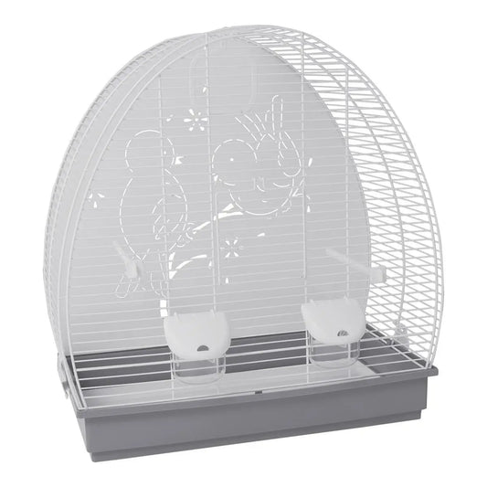 Jaula Pájaro 672 Blanca (52,5X28X55,5 cm)