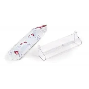 Comedero Largo con Tapa Cría Transparente 22,7X6,6X7,5 cm Pedros