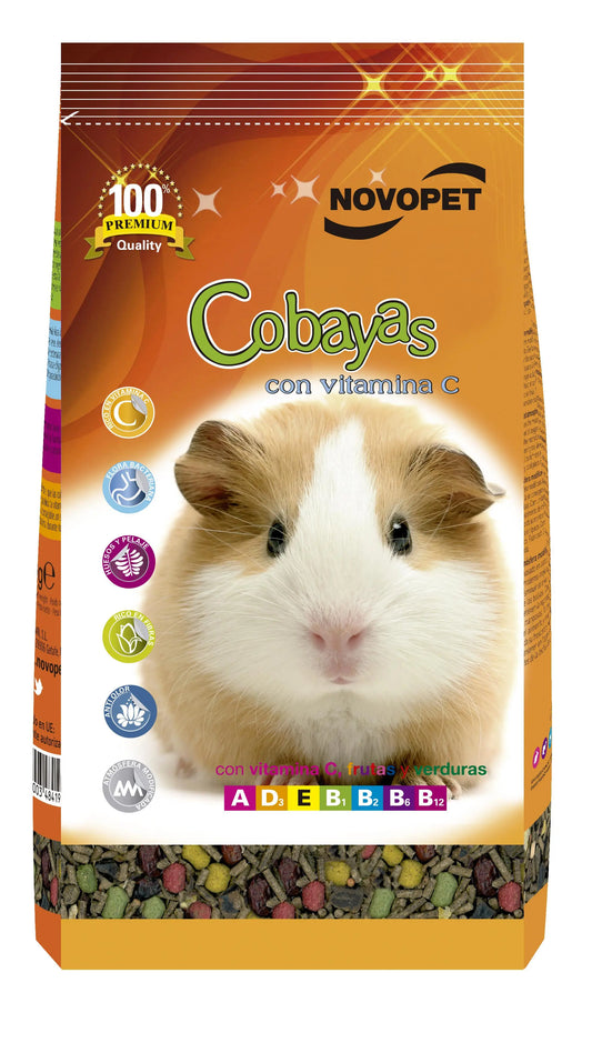 Alimento Cobaya 900 g Novopet