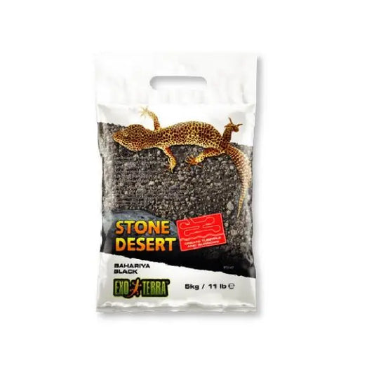 Exo Terra Sustrato Bahariya Black Stone Desert 5 kg