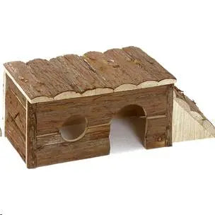 Flamingo Casa Madera Para Roedores Bigfoot 40X23X20 cm