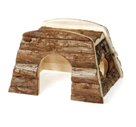 Flamingo Casa Madera Para Roedores Timmy 35X21X24 cm