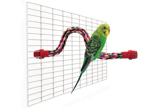 Percha Pájaro Cuerda Algodon