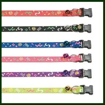 Flamingo Collar Gato Party 25/35 cmx10Mm