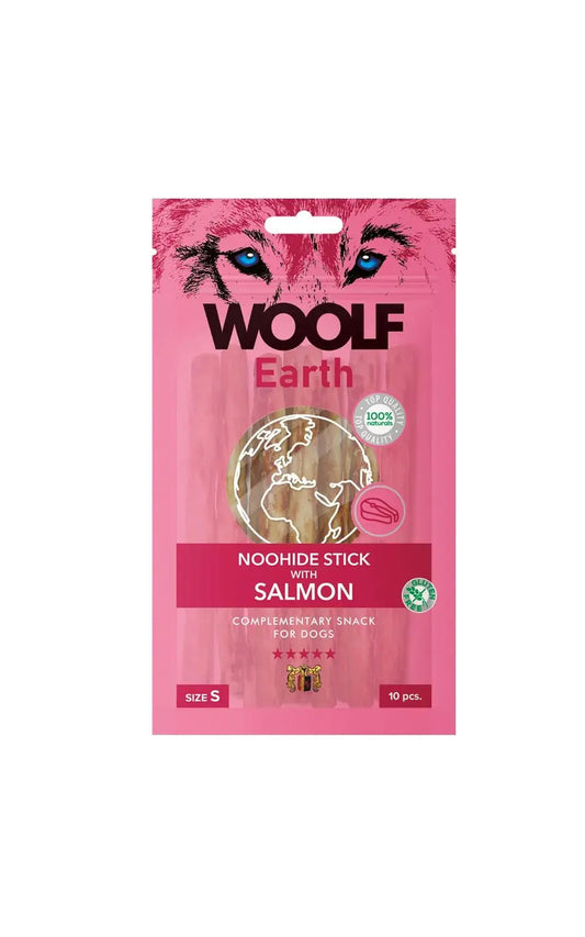 Woolf Earth Sticks with Salmon S 90gr