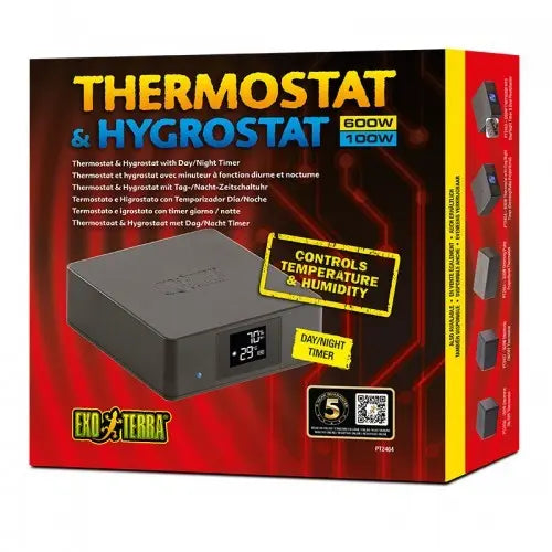 Exo Terra Thermost.(600W)/Hydrostato (100W) Prog.