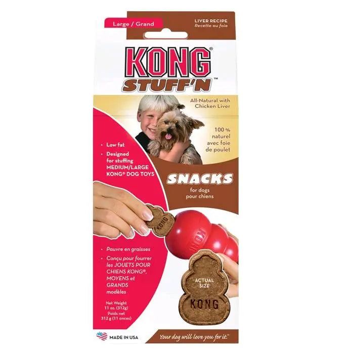 KONG stuff´n liver snacks - Todoanimal.es
