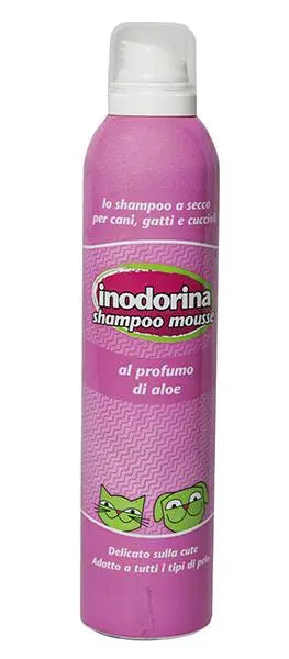 INODORINA SHAMPOO MOUSSE 300ML - Todoanimal.es