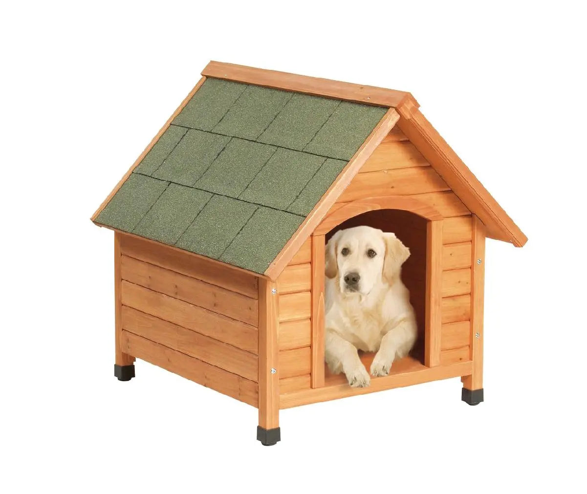 CASETA PERRO MADERA PONTO - Todoanimal.es