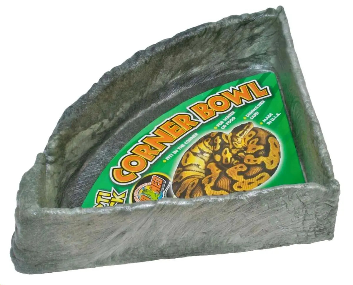 Repti Rock Corner Bowl Comedero/Bebedero - Todoanimal.es