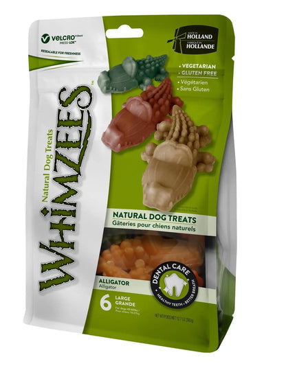 WHIMZEES COCODRILO MIX BOLSA 360GR - Todoanimal.es