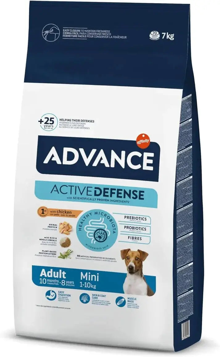 ADVANCE DOG ADULT MINI 7KG AFFINITY PETCARE, S.A. UNIPERSONAL