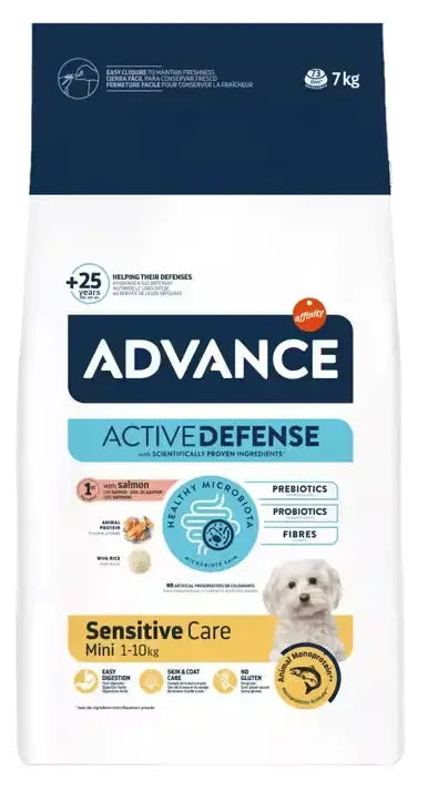 ADVANCE DOG ADULT MINI SENSITIVE CARE 7KG AFFINITY PETCARE, S.A. UNIPERSONAL