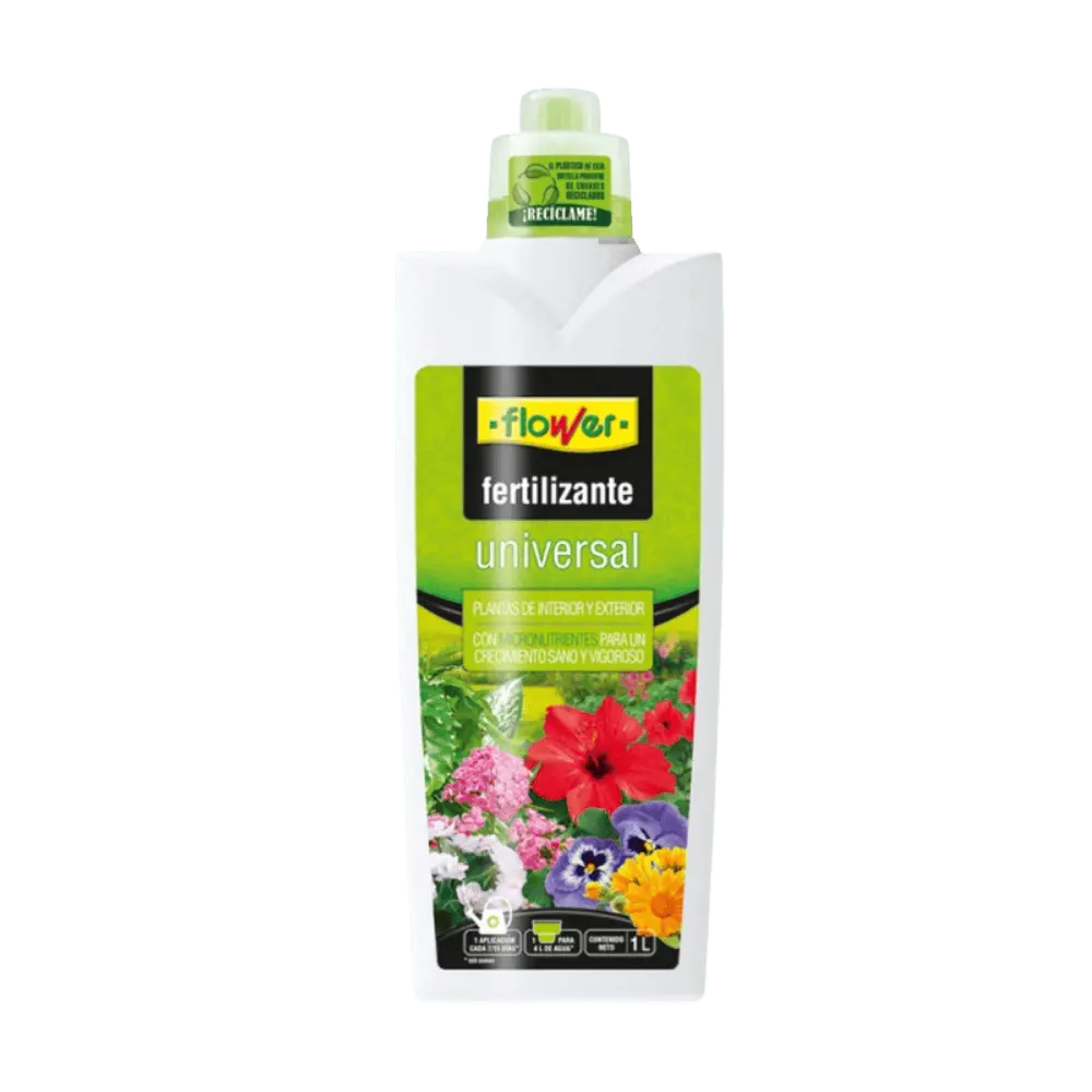 Abono Universal 1 L Flower (Fertilizante Liquido) al mejor precio -Todoanimal.es