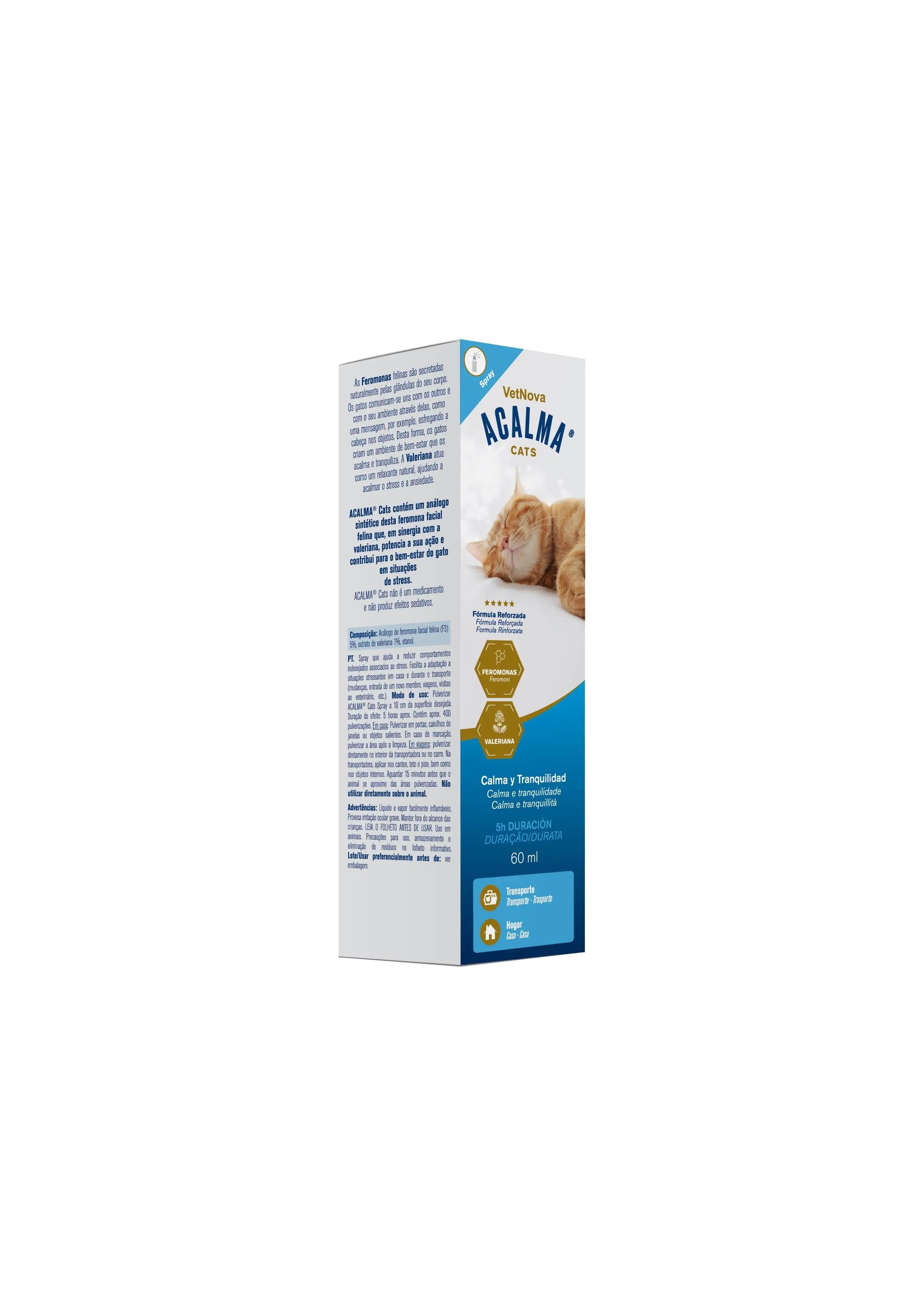 Acalma Spray 60Ml - Precios Más Baratos - Todoanimal