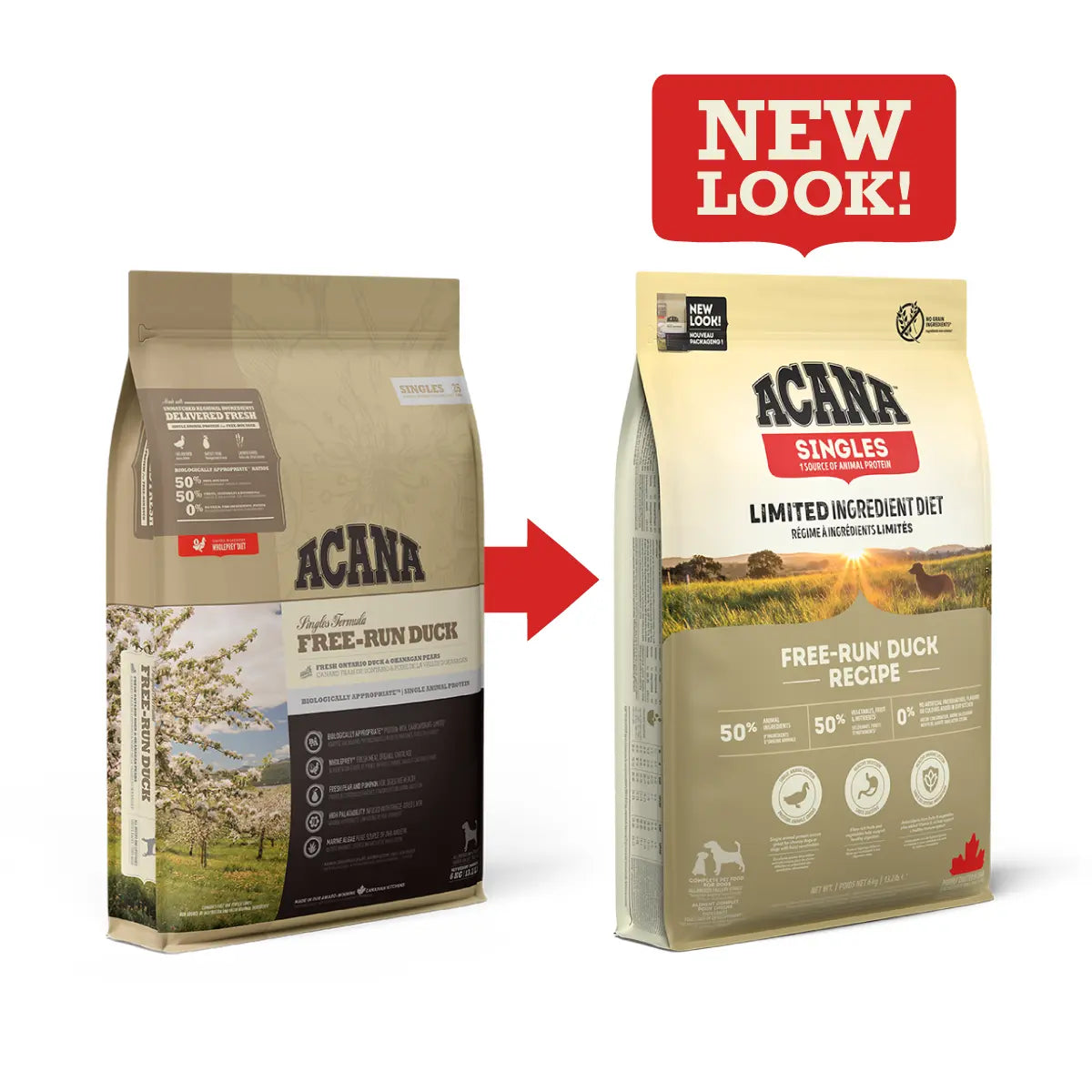 Acana Dog Free-Run Duck al mejor precio -Todoanimal.es