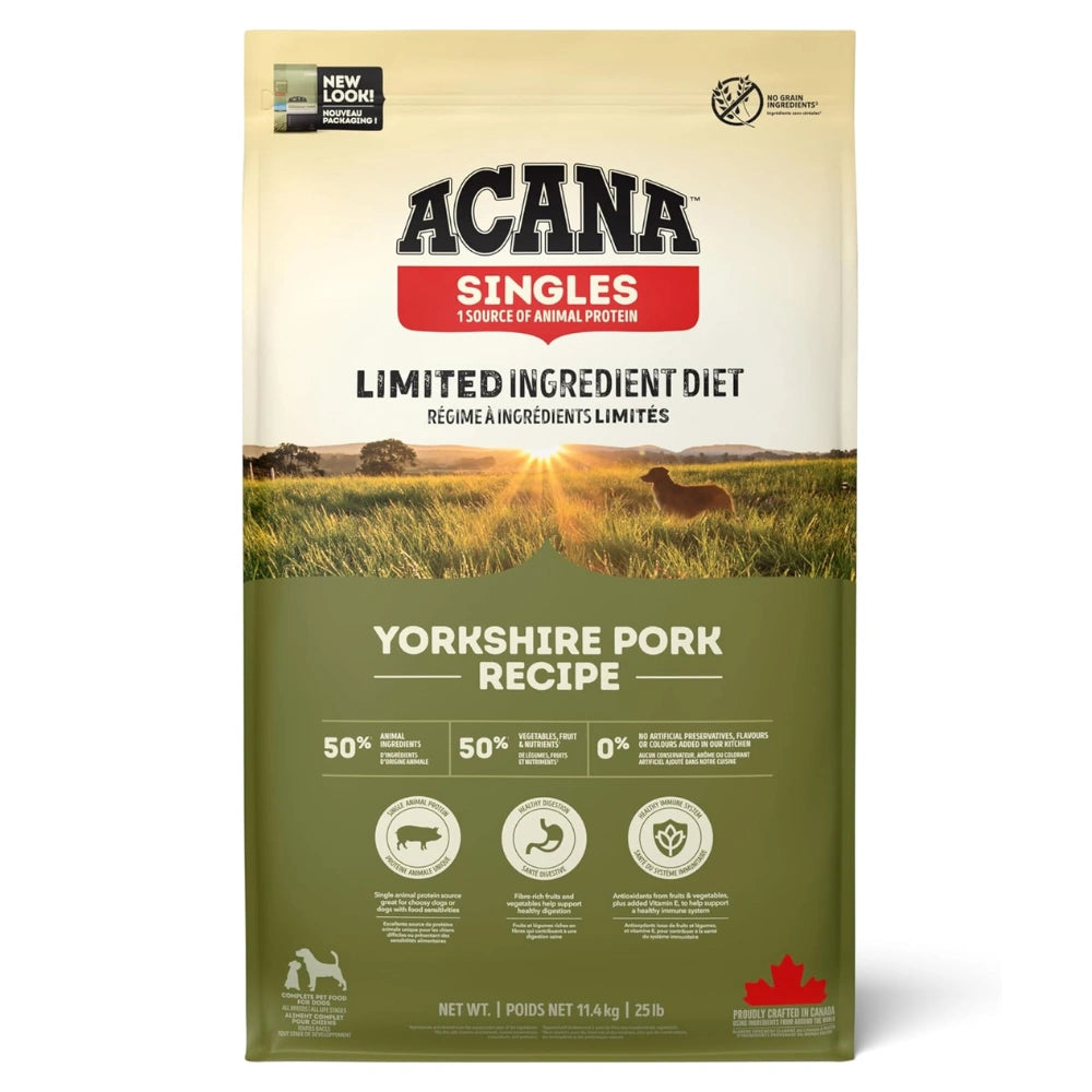Acana Yorkshire Pork Recipe Pienso para Perros al mejor precio -Todoanimal.es