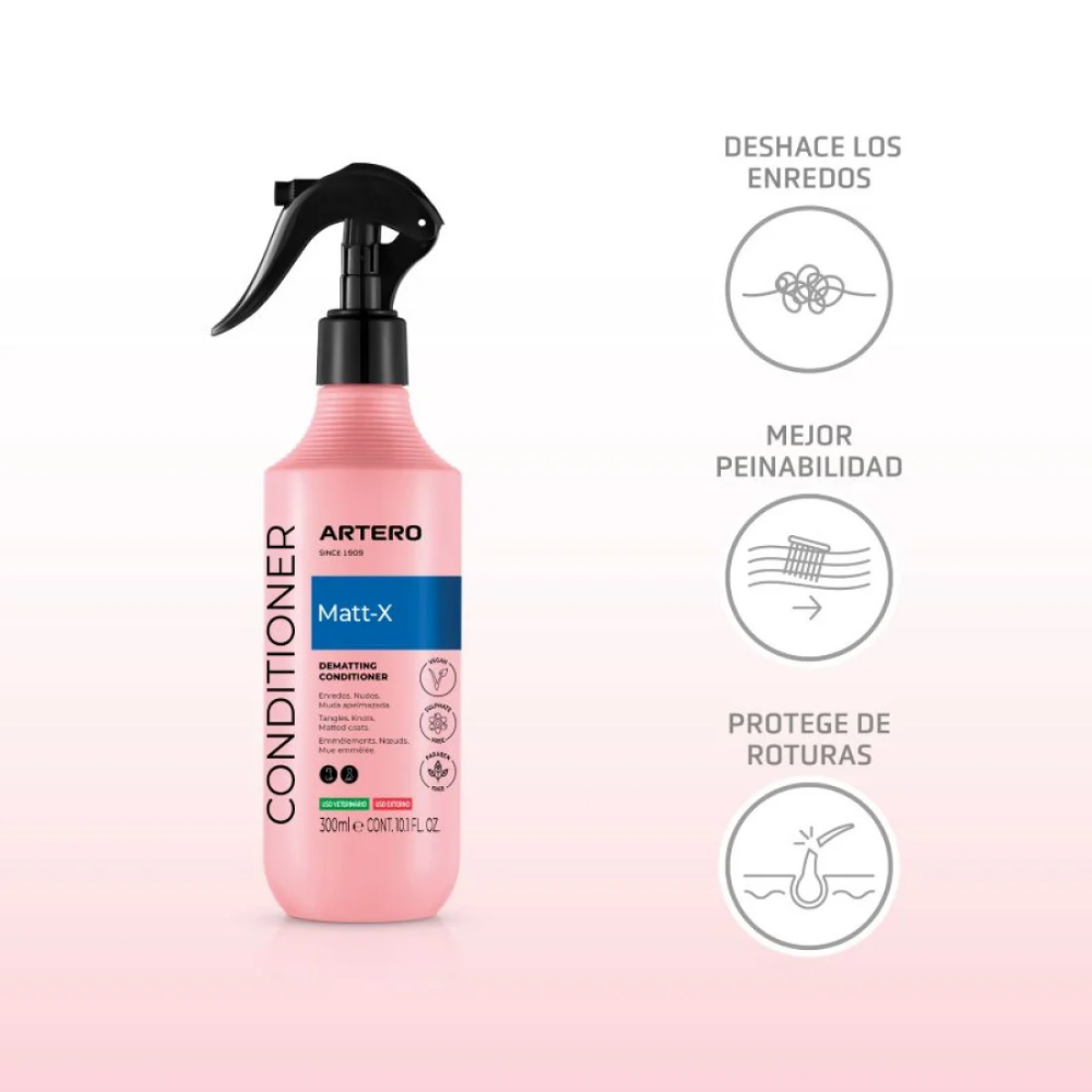Acondicionador Matt-X 300 ml Artero al mejor precio -Todoanimal.es