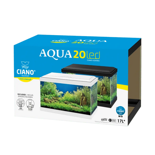 Acuario Aqua 20 Led Light Ciano Filtro Incluido al mejor precio -Todoanimal.es