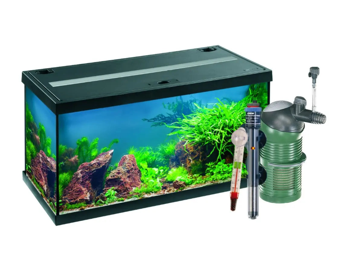 Acuario Eheim Aquastar 54 Negro Led(60X30X31) Edición Limitada - Precios Más Baratos - Todoanimal