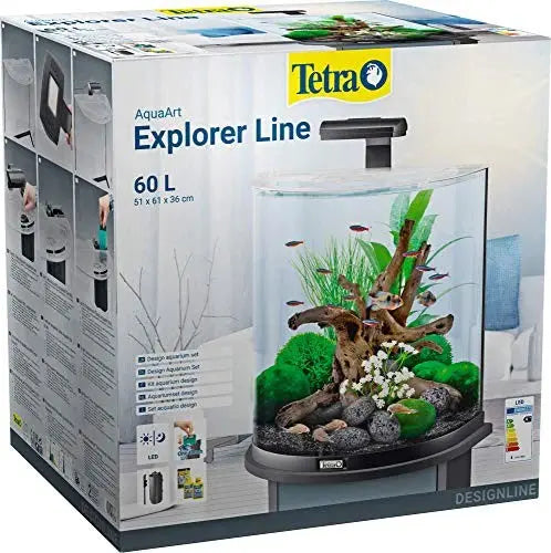 Acuario Tetra Aquaart Explorer Line 60L Blanco TETRA