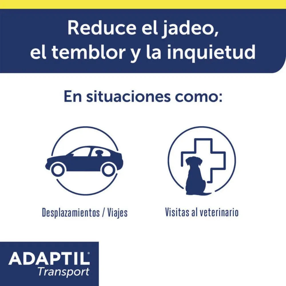 Adaptil Transport Spray Antiestrés para Perros 60 ml - Viajes, Transporte, Veterinario al mejor precio -Todoanimal.es