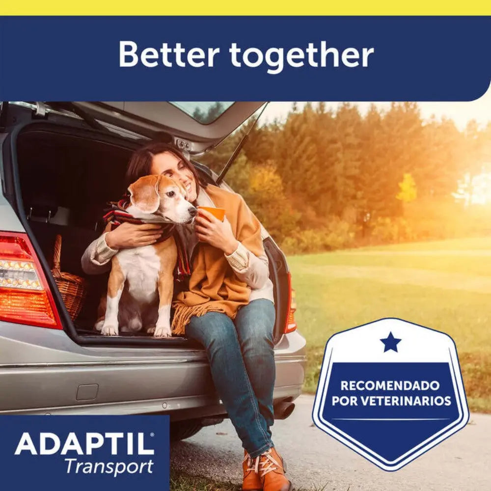 Adaptil Transport Spray Antiestrés para Perros 60 ml - Viajes, Transporte, Veterinario al mejor precio -Todoanimal.es
