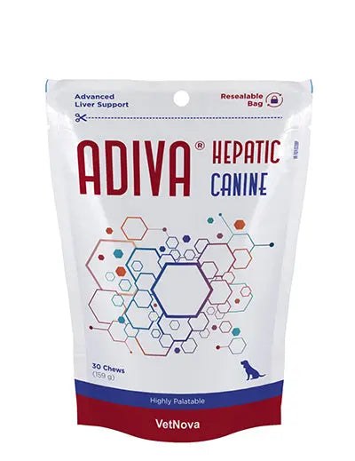 Adiva Hepatic Canine 30 Uds.