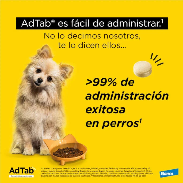 Adtab Comprimido Masticable Perros - 1 Ud. al mejor precio -Todoanimal.es
