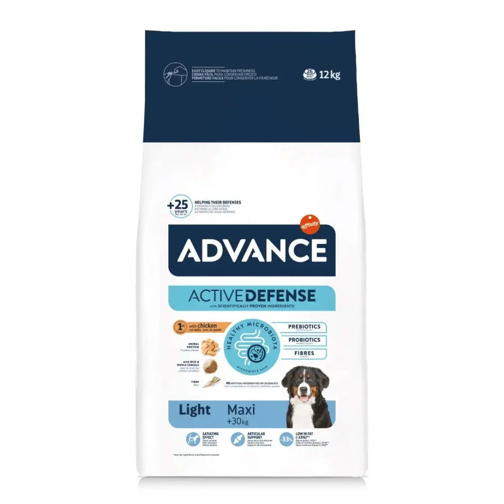 Advance Adult Maxi Light Pienso con Pollo y Arroz para Perros al mejor precio -Todoanimal.es
