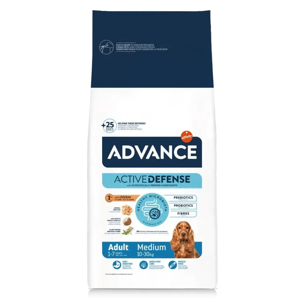 Advance Adult Medium Pollo y Arroz Pienso para Perros al mejor precio -Todoanimal.es