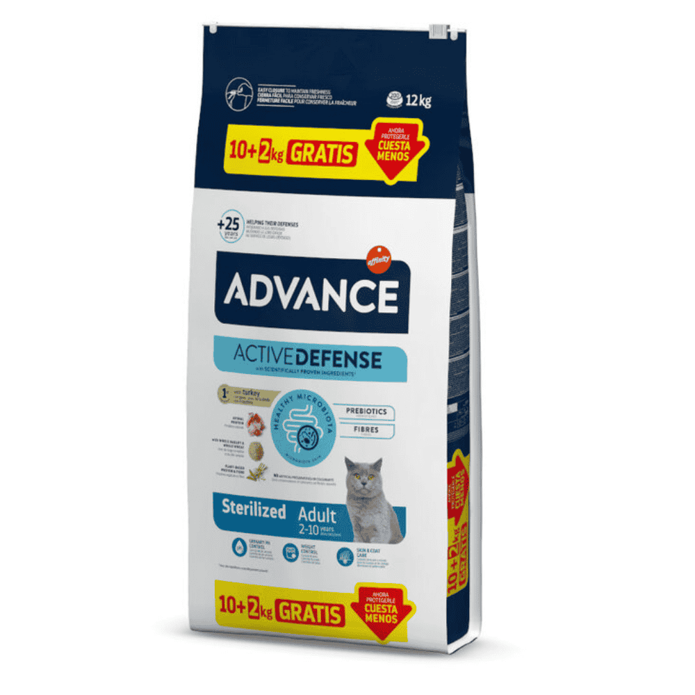 Advance Adult Sterilized Turkey Pienso de Pavo para Gatos al mejor precio -Todoanimal.es