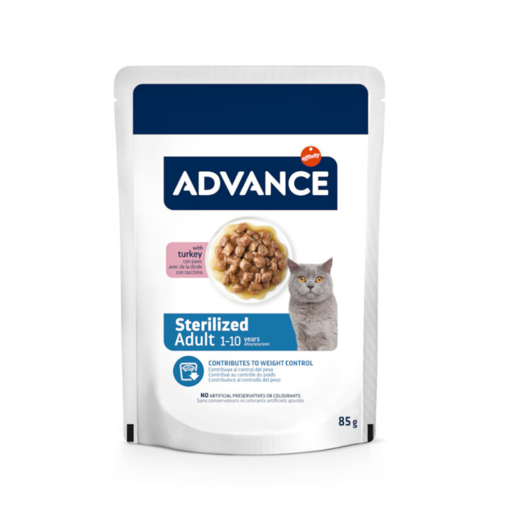 Advance Cat Bocaditos en Salsa para Gatos Adultos 85 g al mejor precio -Todoanimal.es