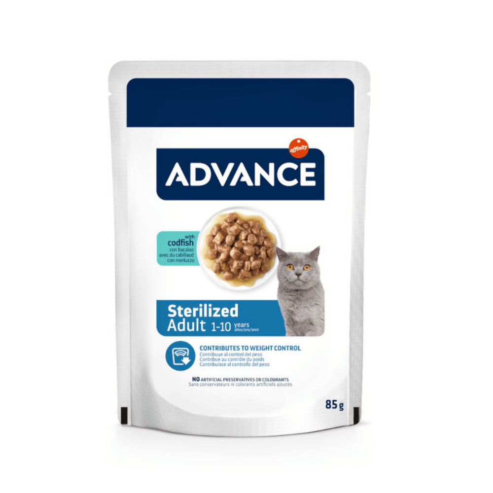 Advance Cat Bocaditos en Salsa para Gatos Adultos 85 g al mejor precio -Todoanimal.es