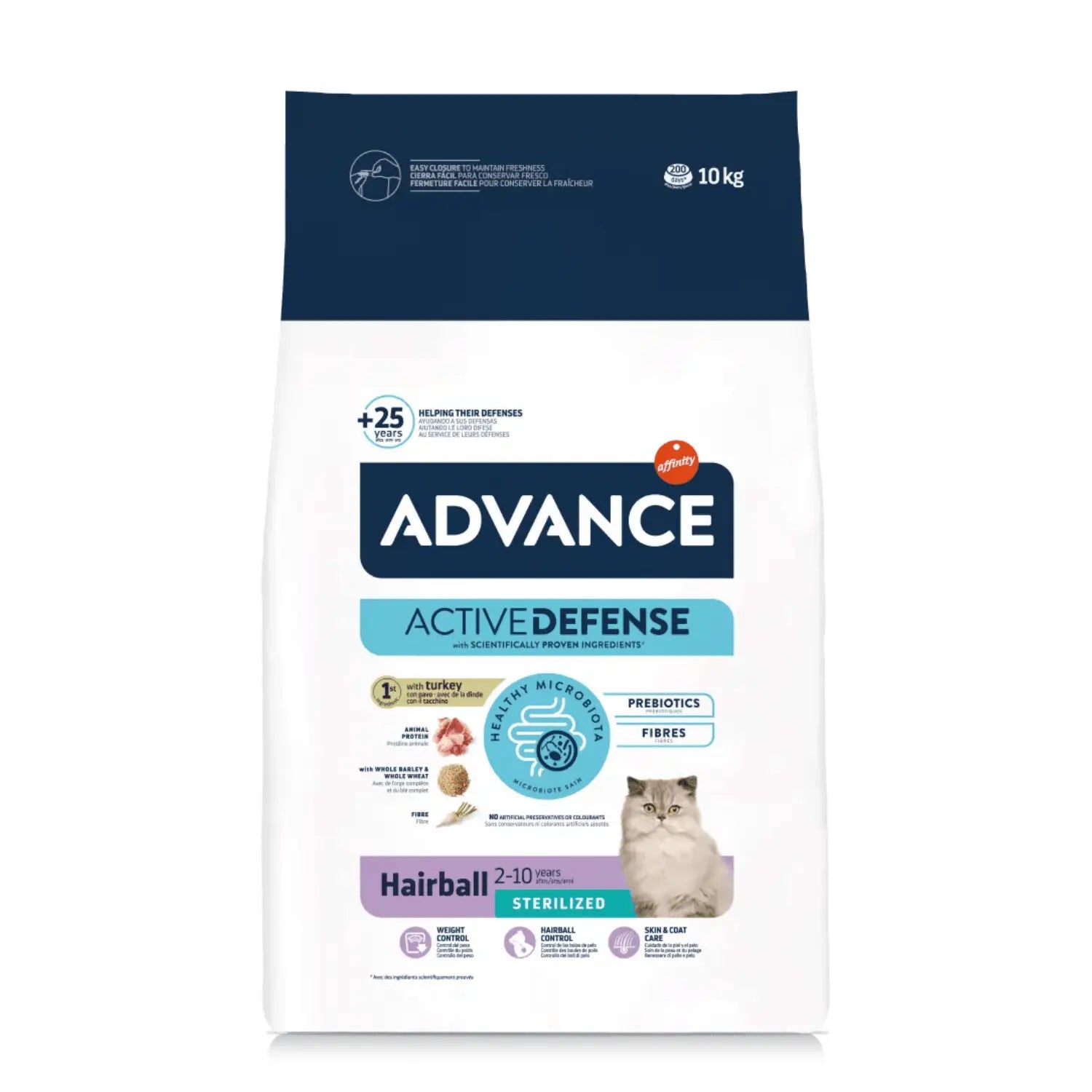 Advance Cat Sterilized Hairball Control Bolas de Pelo Gato ADVANCE
