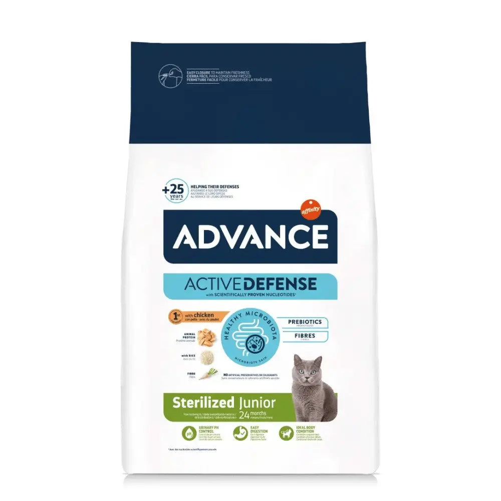 Advance Cat Sterilized Junior Pienso para Gatos Esterilizados al mejor precio -Todoanimal.es