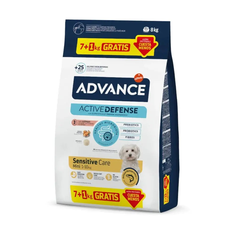 Advance Dog Adult Mini Sensitive Care Salmón al mejor precio -Todoanimal.es