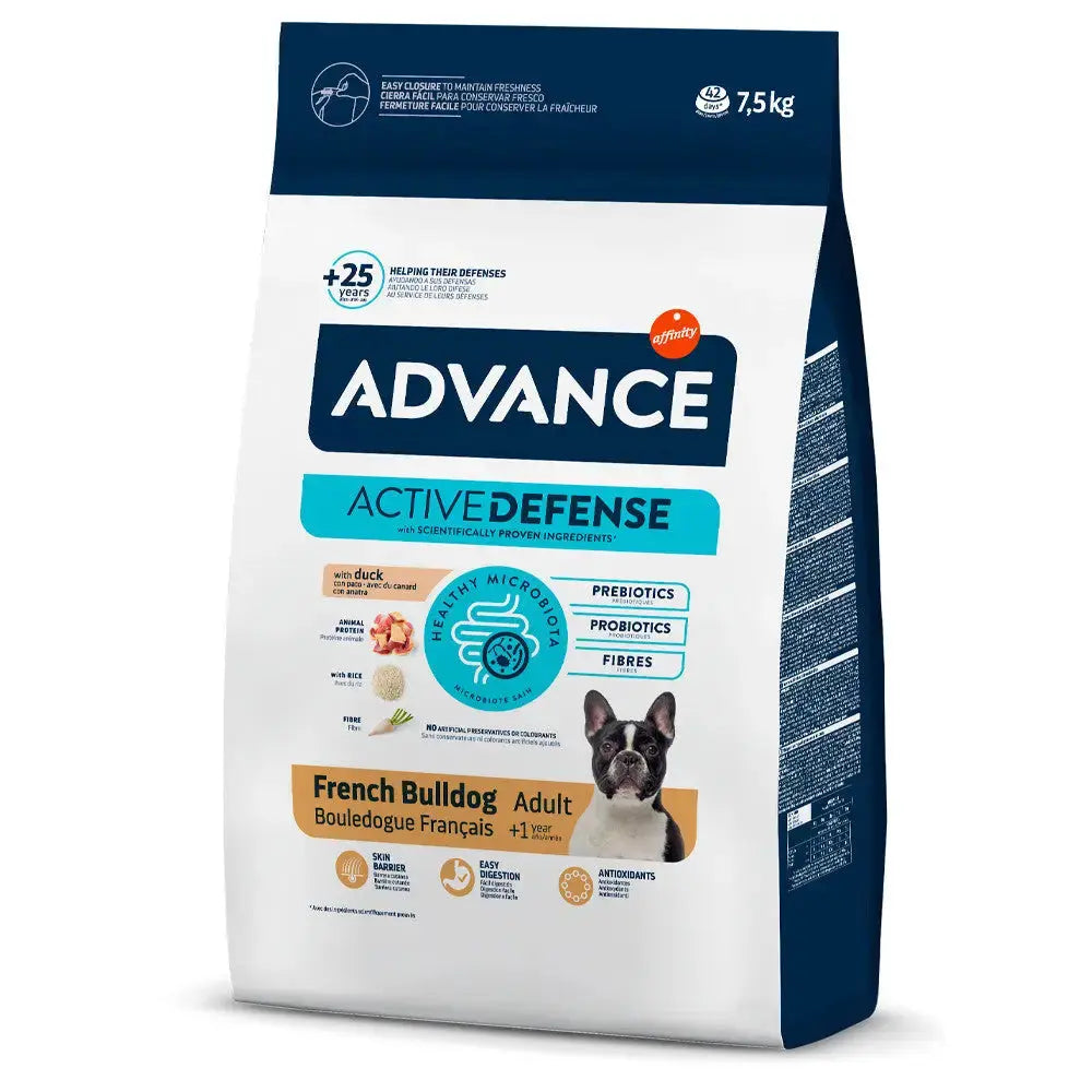 Advance Dog French Bulldog 7,5Kg AFFINITY PETCARE, S.A. UNIPERSONAL