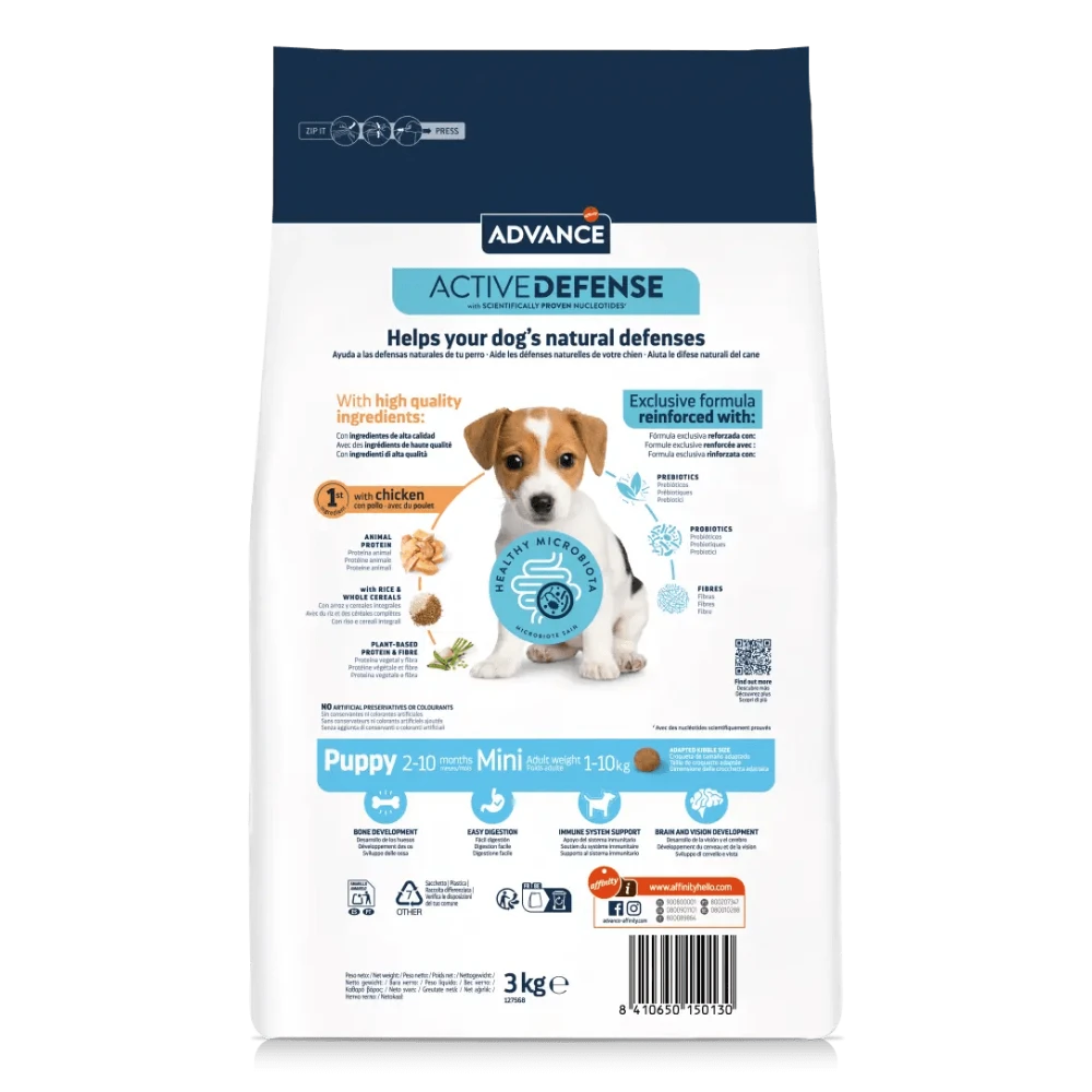 Advance Dog Puppy Mini al mejor precio -Todoanimal.es