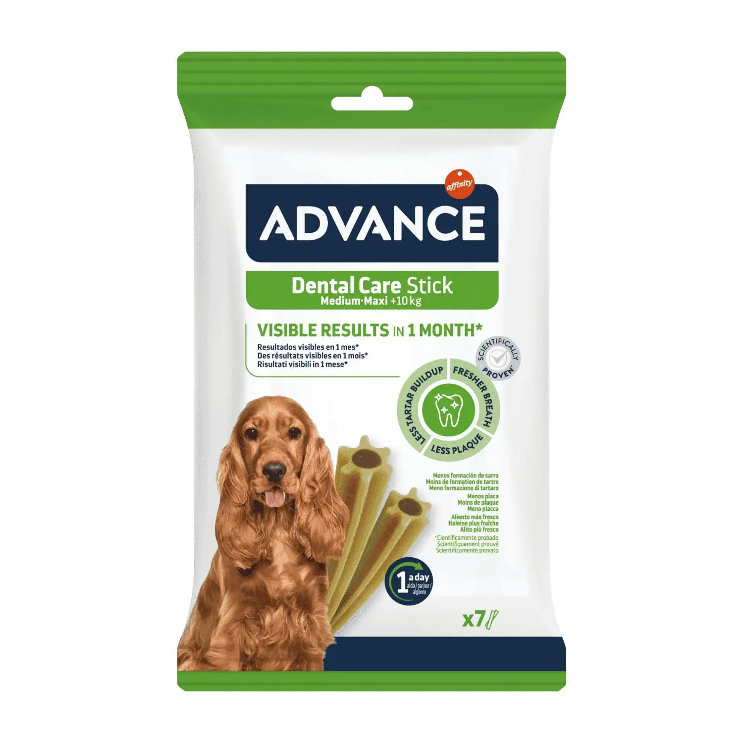 Advance Snack Dental Care Stick Medium/Maxi 180Grs ADVANCE