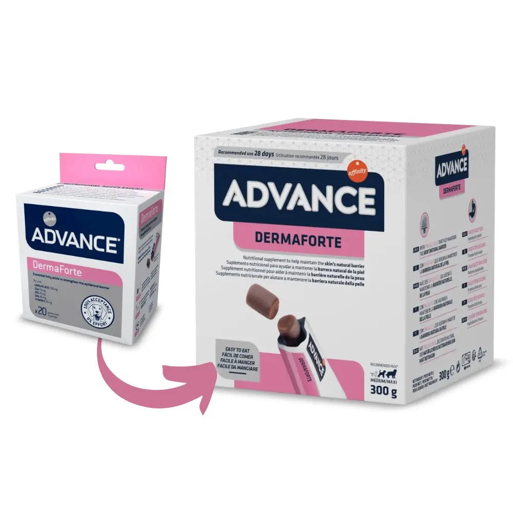 Advance Veterinary Diets Dermaforte Snack para Perros con Dermatitis al mejor precio -Todoanimal.es