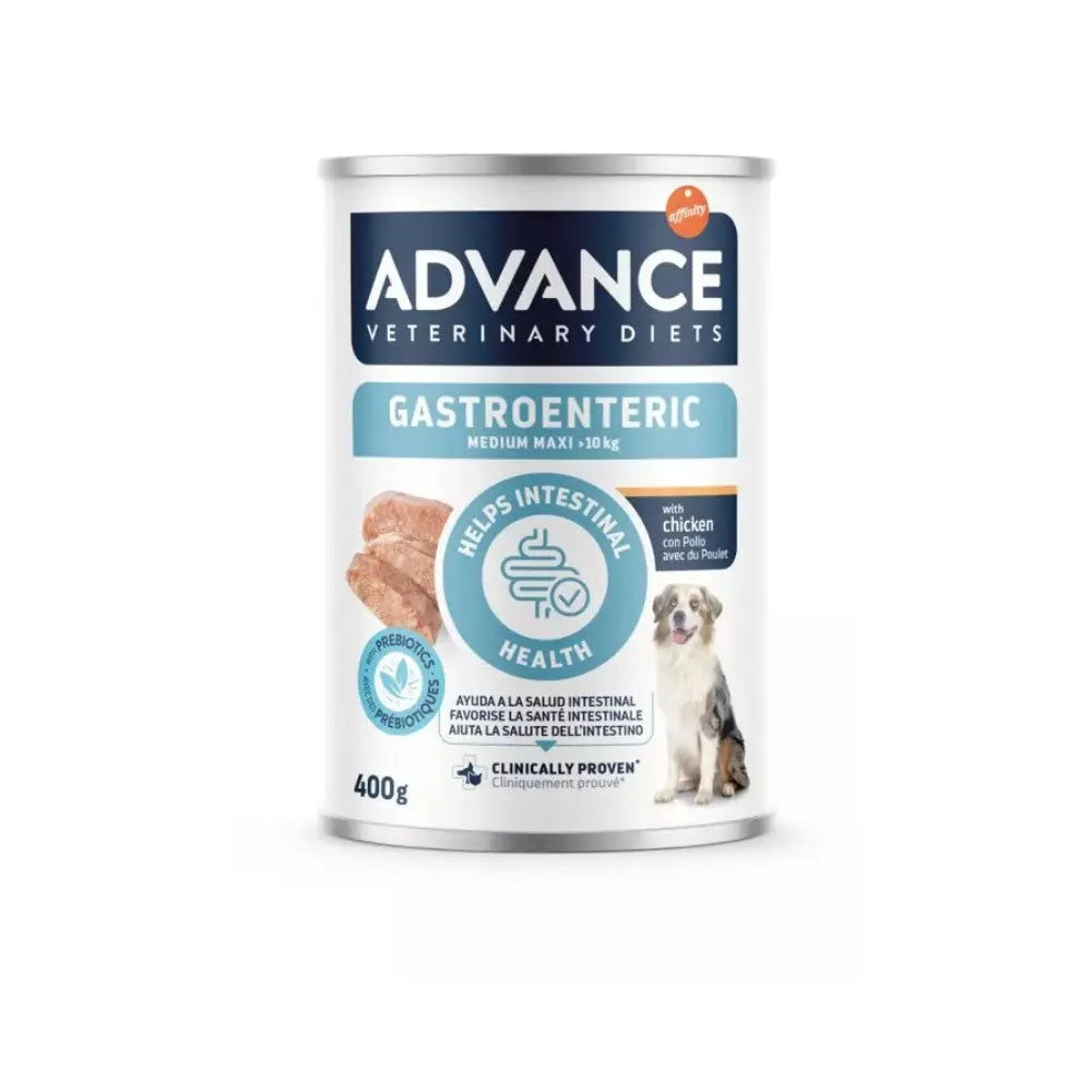 Advance Veterinary Diets Gastroenteric Medium Maxi Lata 400 g al mejor precio -Todoanimal.es