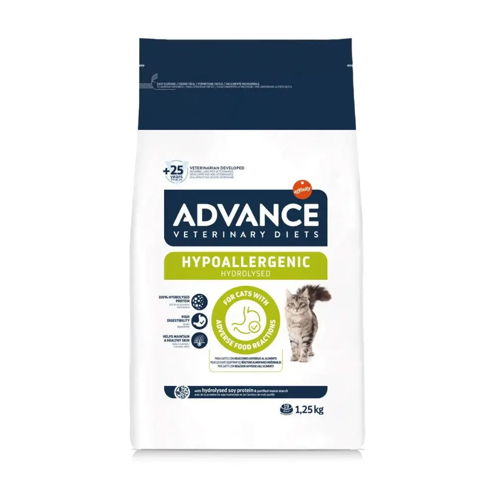 Advance Veterinary Diets Hypoallergenic Feline 1,25 kg Pienso para Gatos al mejor precio -Todoanimal.es